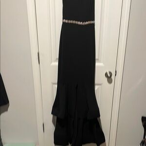 Elegant Black Evening Gown